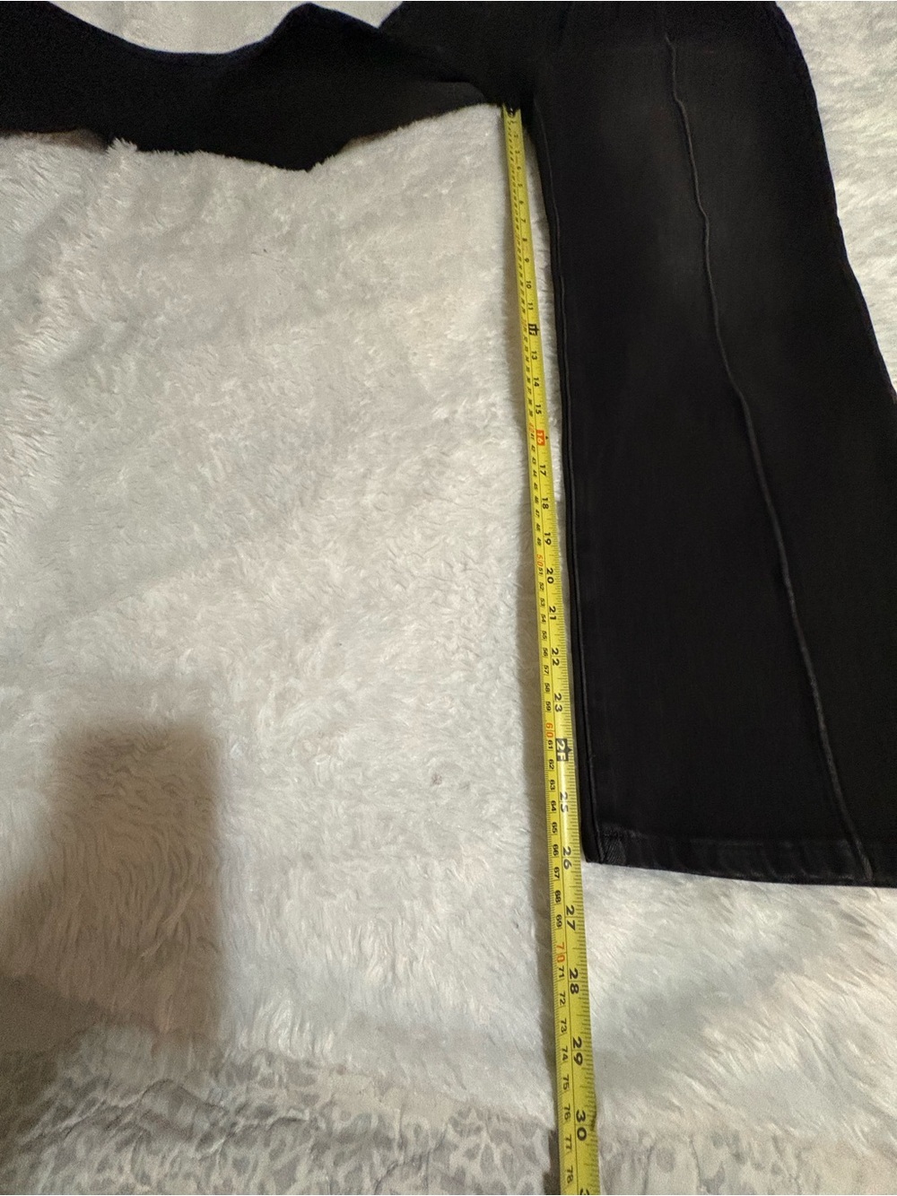KUT from the Kloth Charlotte Black Seamed High Waist Flare Leg Size 0 - Picture 11 of 15